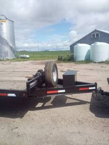 2009 Turnell Tandem Trailer 8 x 20 Deck With Winch & Ramps
