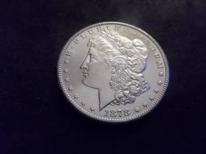 1878 S Morgan Silver Dollar