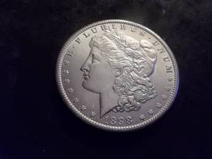 1898 O Morgan Silver Dollar