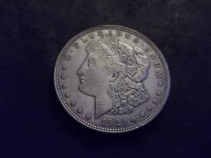 1921 Morgan Silver Dollar