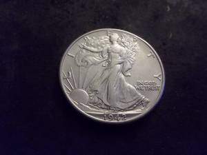 1942 D Walker Half Dollar