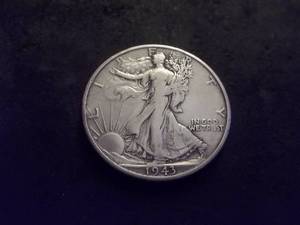 1943 S Walker Half Dollar