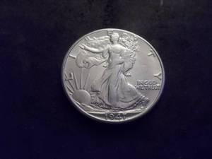 1947 D Walker Half Dollar