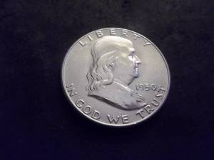 1950 Franklin Half Dollar