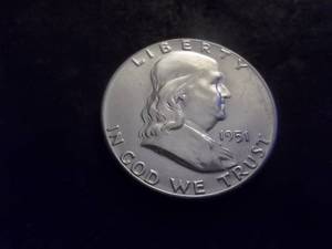 1951 Franklin Half Dollar