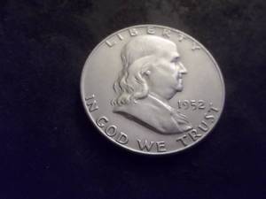 1952 D Franklin Half Dollar