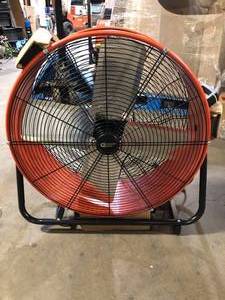 Commercial Electric 24 in. 2-Speed Heavy Duty Tilt Drum Fan   Customer Returns See Pictures