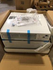 LG 10,000 BTU 115-Volt Window Air Conditioner Cools 450 Sq. Ft. in White Customer Returns See Pictures