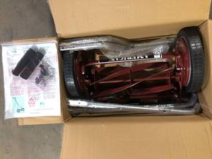 American Lawn Mower Company 14 in. 5-Blade Manual Walk Behind Reel Lawn Mower Customer Returns See Pictures