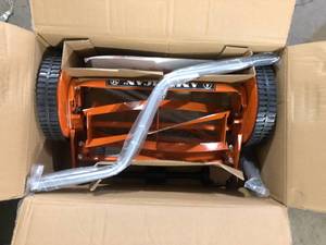 American Lawn Mower Company 14 in. 4-Blade Manual Walk Behind Reel Lawn Mower Customer Returns See Pictures