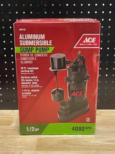 Aluminum Submersible Sump Pump