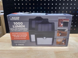 Solar LED Security Lights 2 Pack