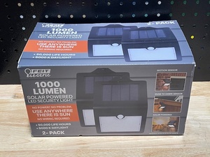 Solar LED Security Light 2 Pack