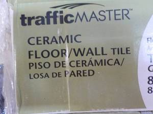 lot 11 image: 14 ctns Traffic Master Ceramic Floo...