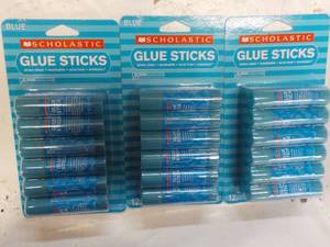 lot 38 image: 3 x 12 packs Glue Sticks...