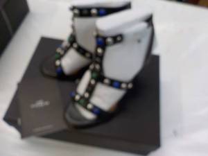lot 62 image: Coach Isabel Semi Matte Calf Black ...