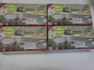 lot 100 image: 192 Oozita Regular Mouth Canning Li...