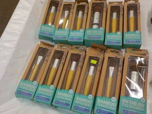 lot 104 image: Bamboo Foundation Brushes...