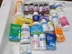 lot 109 image: Drugstore Products- some past date...