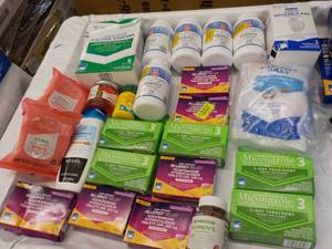 lot 114 image: Drugstore Products- some past date...