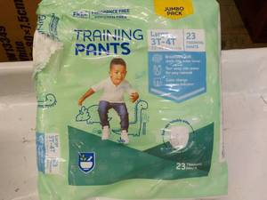lot 134 image: Training Pants Jumbo Pack size 3t-4...