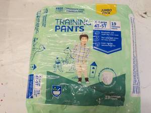 lot 135 image: Training Pants Jumbo Pack size Xlar...