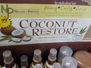 lot 138 image: 37 pc Natures Protein Coconut Rest...