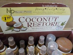 lot 140 image: 37 pc Natures Protein Coconut Rest...