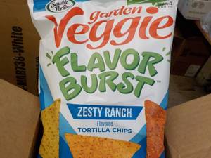 lot 149 image: 6 x 6 oz bags Garden Veggie Zesty R...
