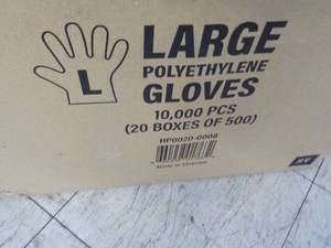 lot 167 image: 10,000 size Large Polyethylene Sing...