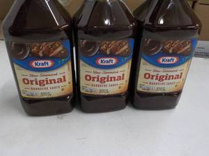 lot 176 image: 3 x 5 lb. 2 12 oz Jugs Kraft Origi...