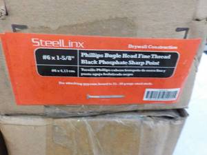 lot 183 image: SteelLinx #6 x 1 58 Packaged Fast...