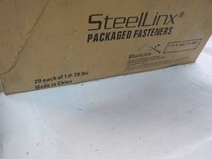 lot 185 image: SteelLinx #6 x 1 58 Packaged Fast...