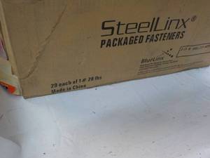 lot 187 image: SteelLinx #6 x 1 58 Packaged Fast...
