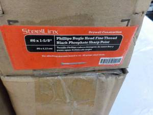 lot 188 image: SteelLinx #6 x 1 58 Packaged Fast...