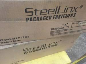 lot 238 image: Steel Linx Packaged Fasteners Phill...