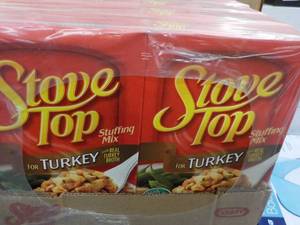 lot 248 image: 12 boxes Stove Top Turkey Stuffing ...