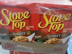 lot 249 image: 12 boxes Stove Top Turkey Stuffing ...
