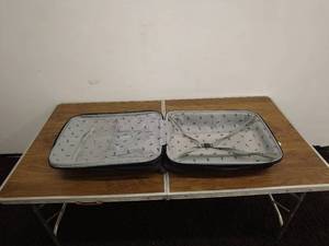 lot 46 image: Black Rolling Suitcase