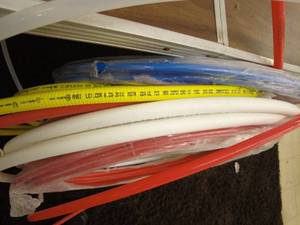 lot 48 image: Assorted Color PEX Tubing Rolls