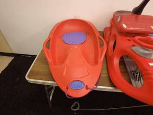 lot 49 image: Lot of 3 Snow Sleds - Various Styles
