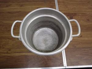 lot 57 image: Large Aluminum Steamer Pot with Lid