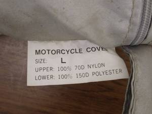 lot 58 image: Pro Sport Motorcycle Cover - Size L - 70D Nylon150D Polyester