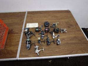 lot 165 image: Lot of Assorted Fishing Reels