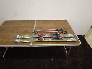 lot 168 image: K2 Omni Jr. Skis with Poles