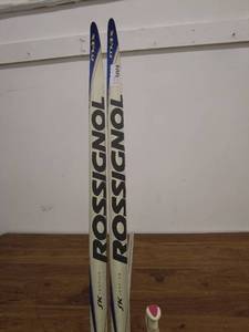 lot 170 image: Rossignol Max Cross-Country Skis with Poles