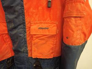lot 211 image: Stearns Adult Work PFD Anti-Exposure Coverall - Size X-Large