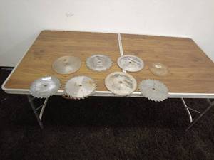lot 74 image: Lot of 7 Circular Saw Blades
