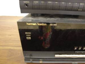 lot 77 image: Harman Kardon AVR30 and AVR7000 Audio and Video Receivers