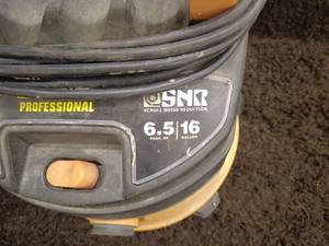 lot 108 image: Ridgid 16 Gallon WetDry Vacuum with Scroll Noise Reduction